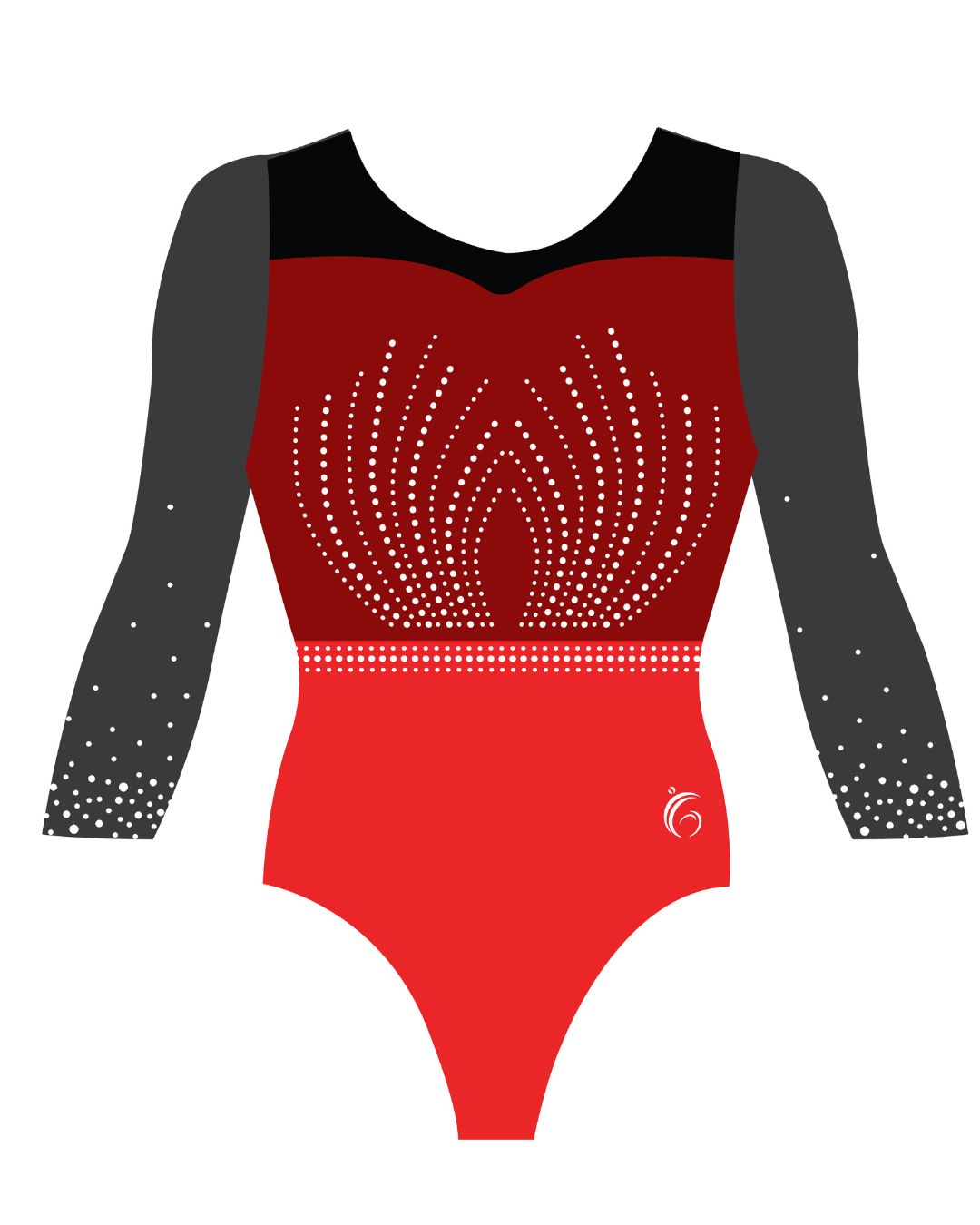 Custom Quick Ship Radiant Sweetheart Leotard Long Sleeve