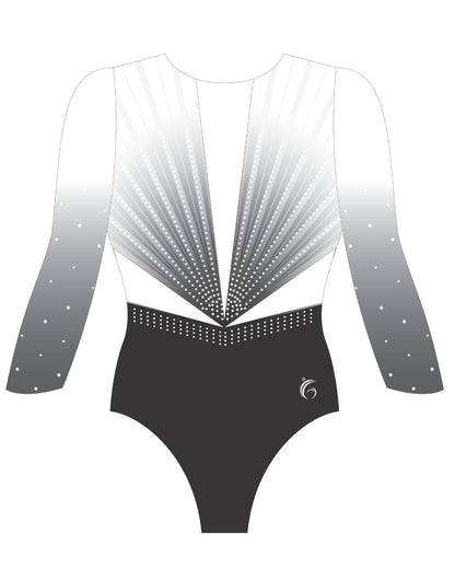 Custom Quick Ship Luxe Lines Long Sleeve Leotard