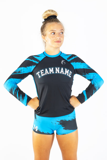 Painted Perfection Acro and Tumbling Shirt and Short Set