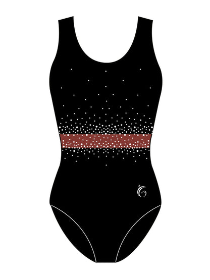 Custom Quick Ship Belted Brilliance Sleeveless Leotard