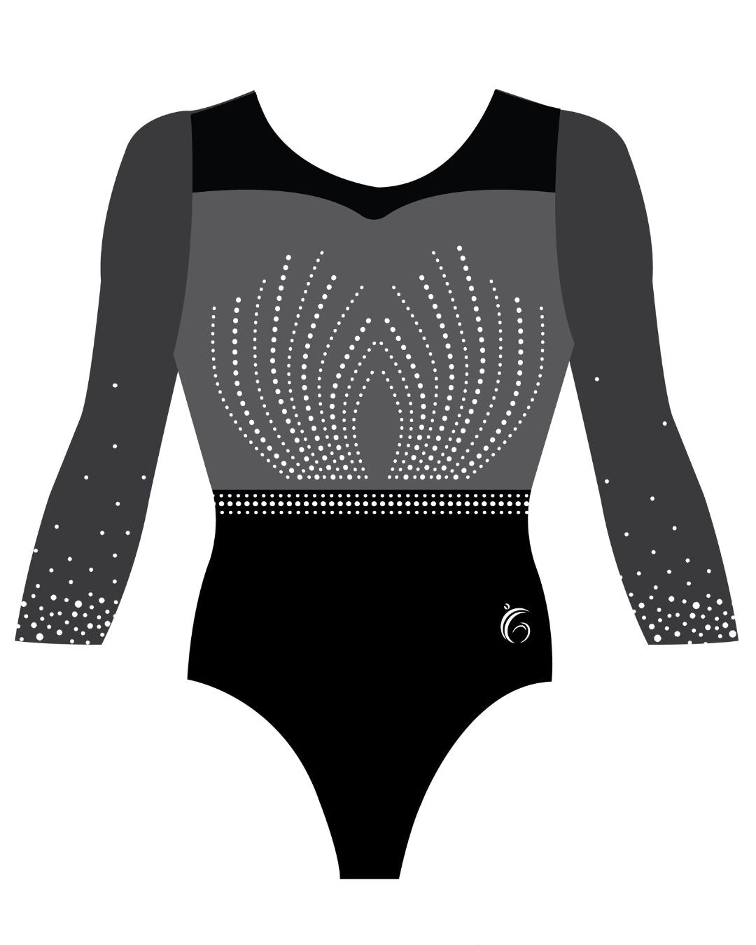 Custom Quick Ship Radiant Sweetheart Leotard Long Sleeve