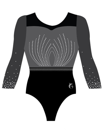 Custom Quick Ship Radiant Sweetheart Leotard Long Sleeve