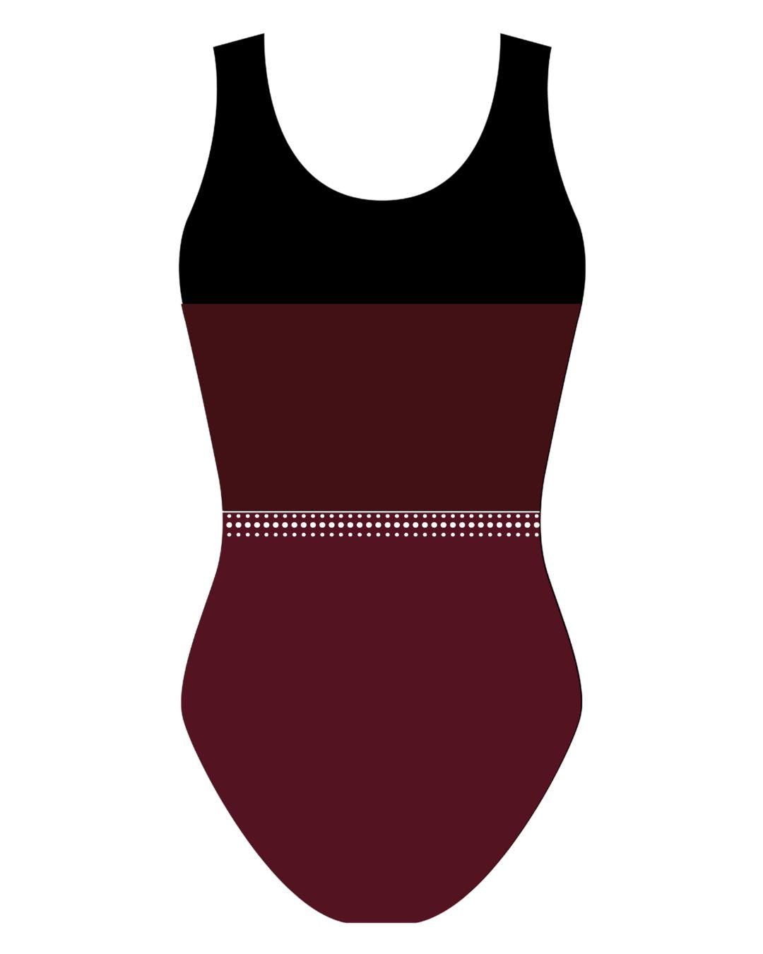 Custom Quick Ship Radiant Sweetheart Sleeveless Leotard