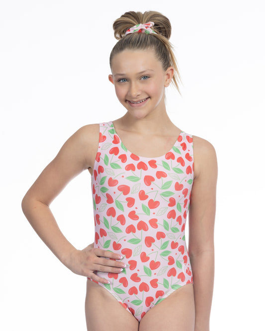 Cherry Love Tank Leotard