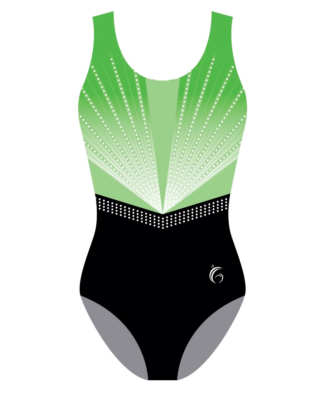 Custom Quick Ship Luxe Lines Sleeveless Leotard