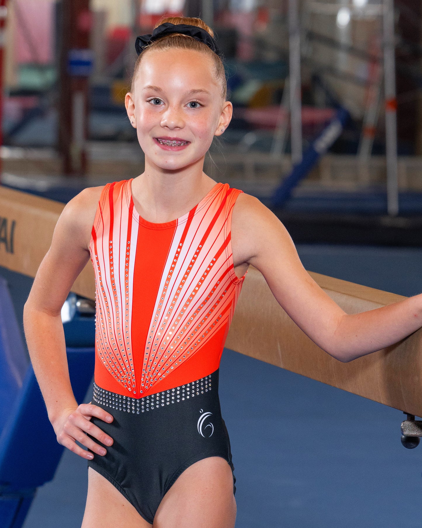 Custom Quick Ship Luxe Lines Sleeveless Leotard