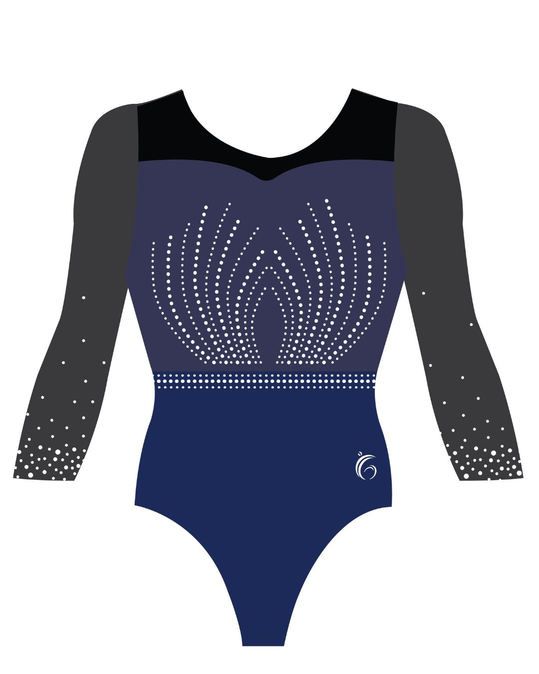 Custom Quick Ship Radiant Sweetheart Leotard Long Sleeve
