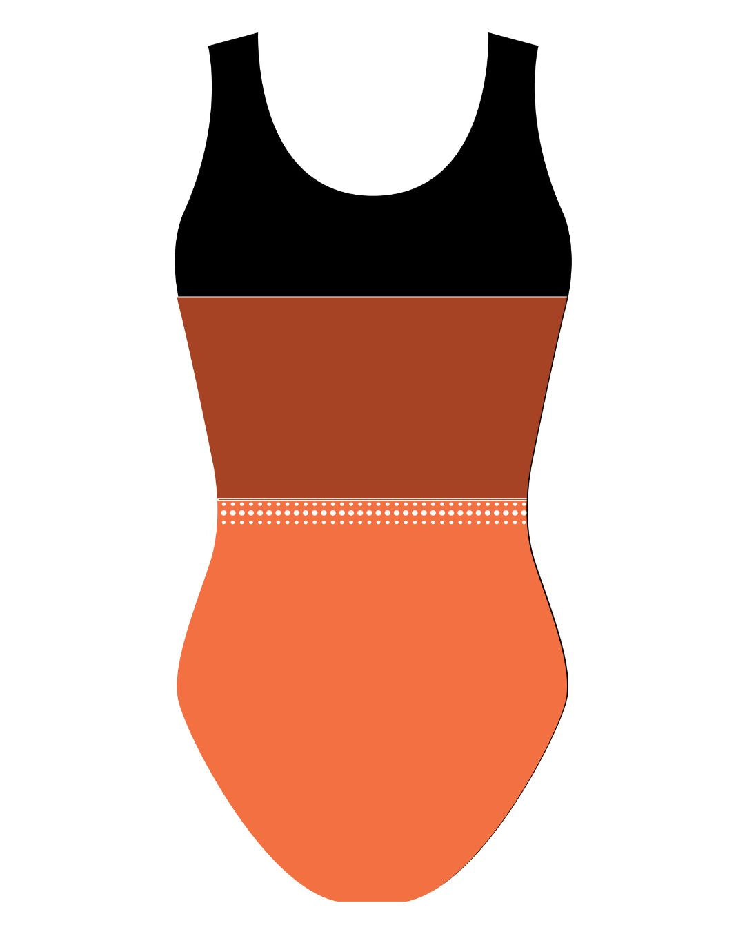 Custom Quick Ship Radiant Sweetheart Sleeveless Leotard