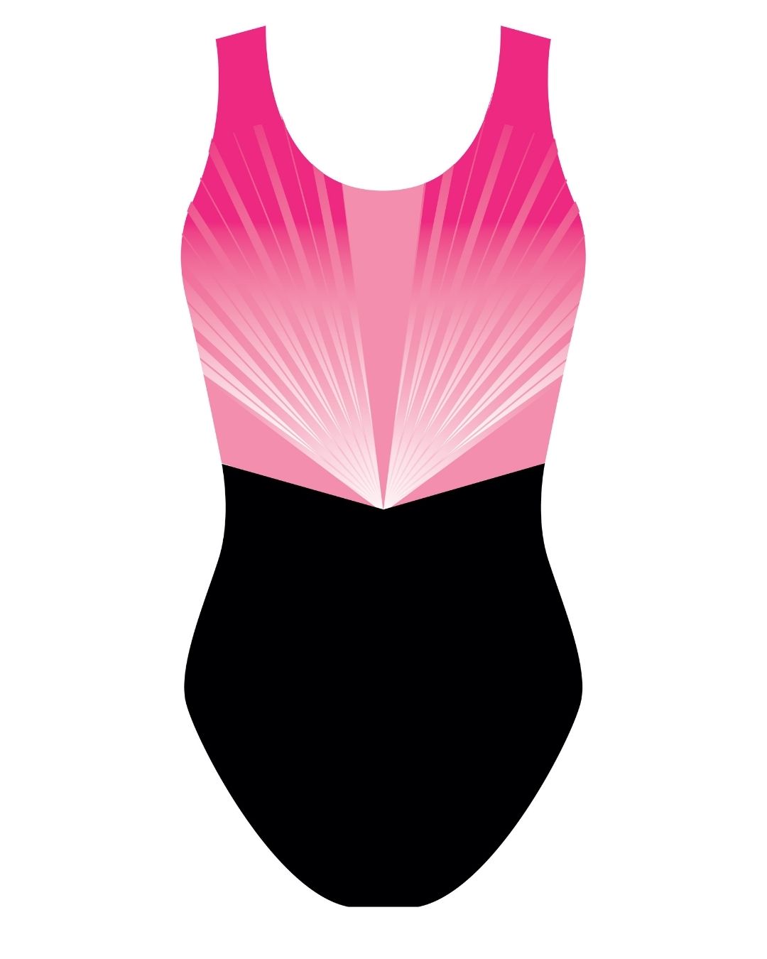 Custom Quick Ship Luxe Lines Sleeveless Leotard