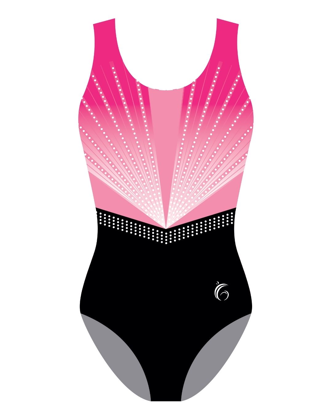 Custom Quick Ship Luxe Lines Sleeveless Leotard