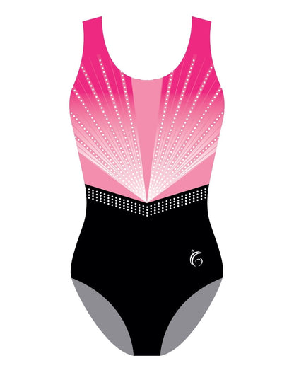 Custom Quick Ship Luxe Lines Sleeveless Leotard