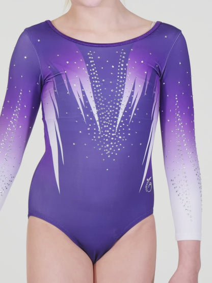 Custom Quick Ship Edgy Leotard Long Sleeve