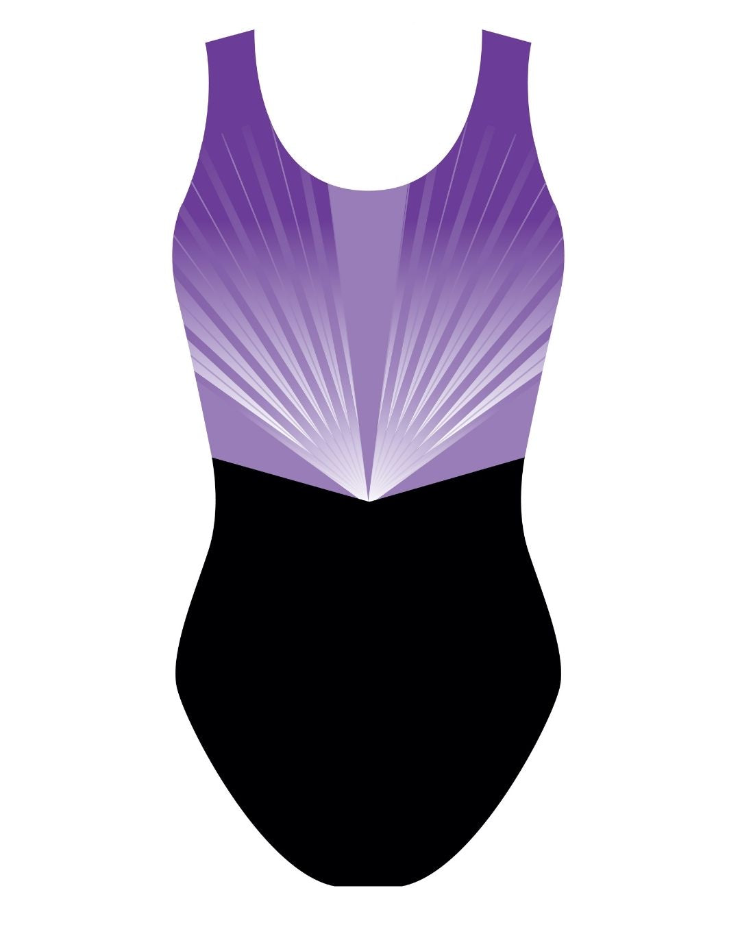 Custom Quick Ship Luxe Lines Sleeveless Leotard
