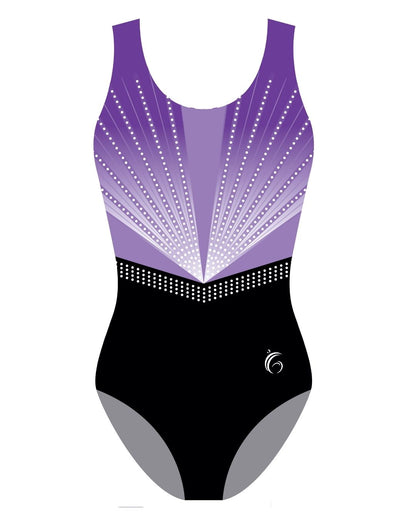 Custom Quick Ship Luxe Lines Sleeveless Leotard