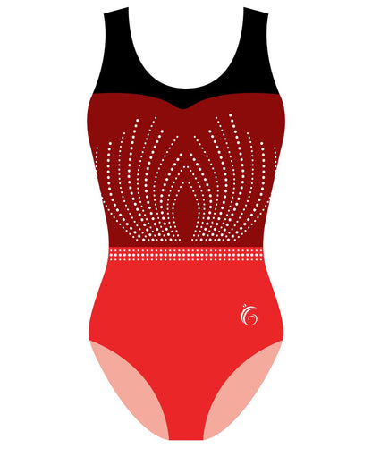 Custom Quick Ship Radiant Sweetheart Sleeveless Leotard