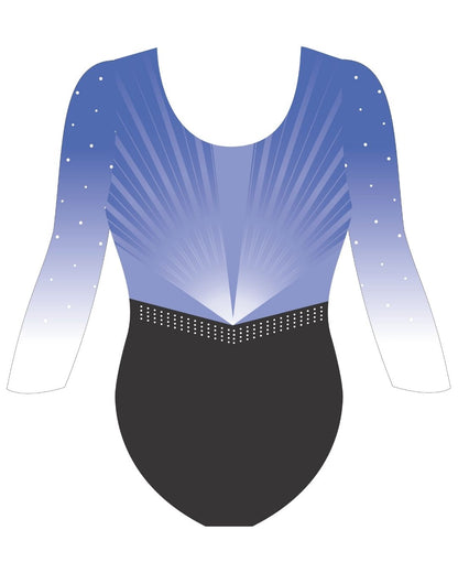 Custom Quick Ship Luxe Lines Long Sleeve Leotard