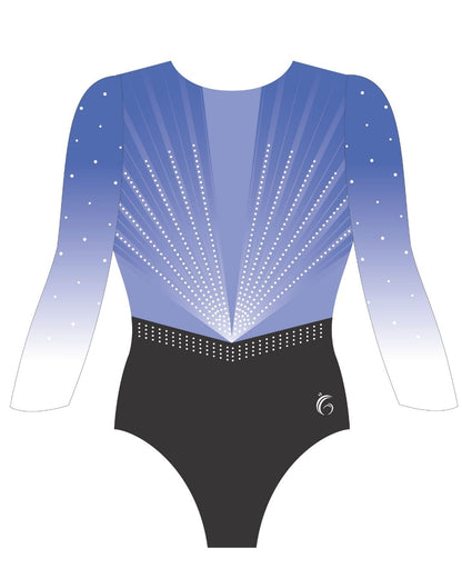 Custom Quick Ship Luxe Lines Long Sleeve Leotard