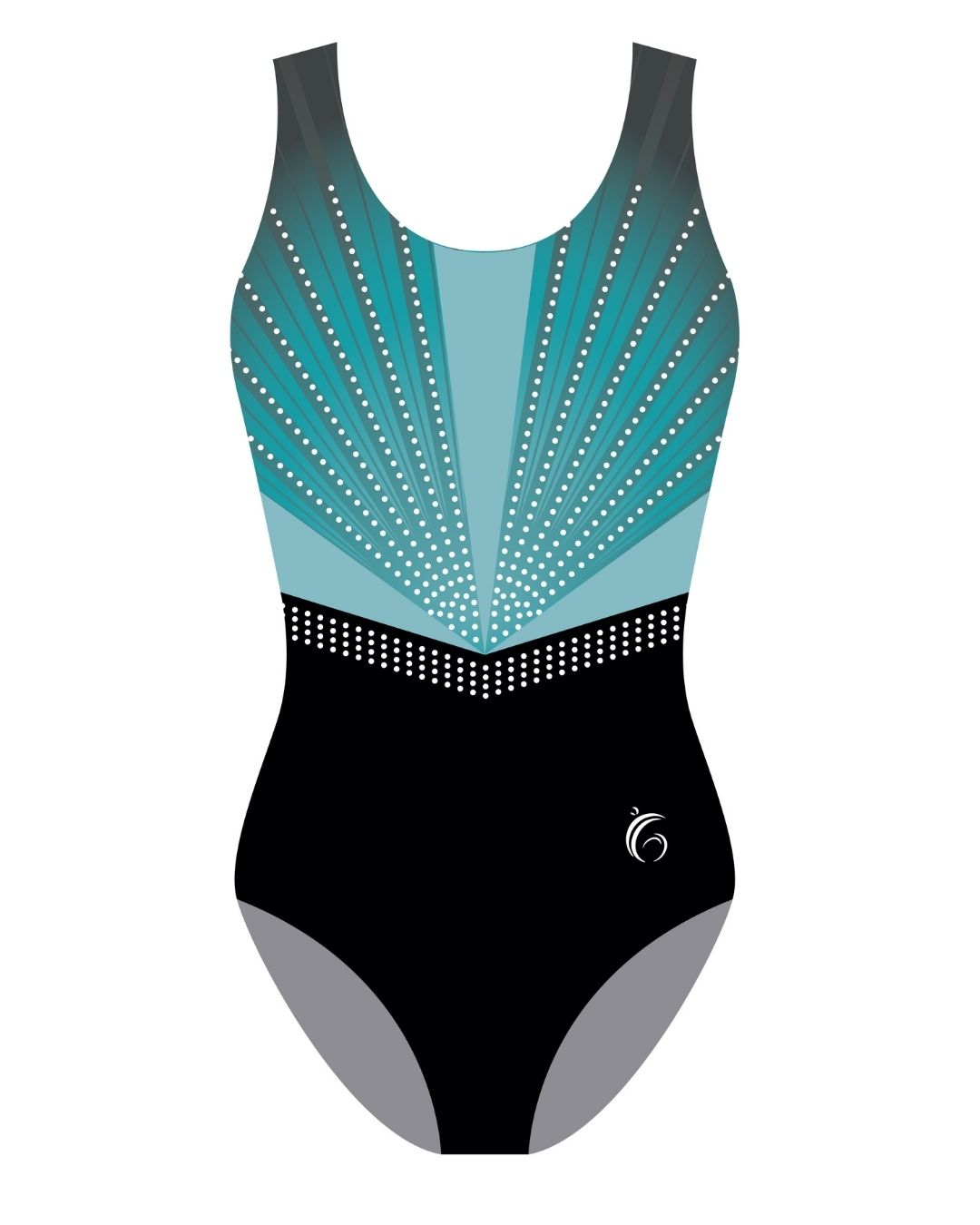 Custom Quick Ship Luxe Lines Sleeveless Leotard