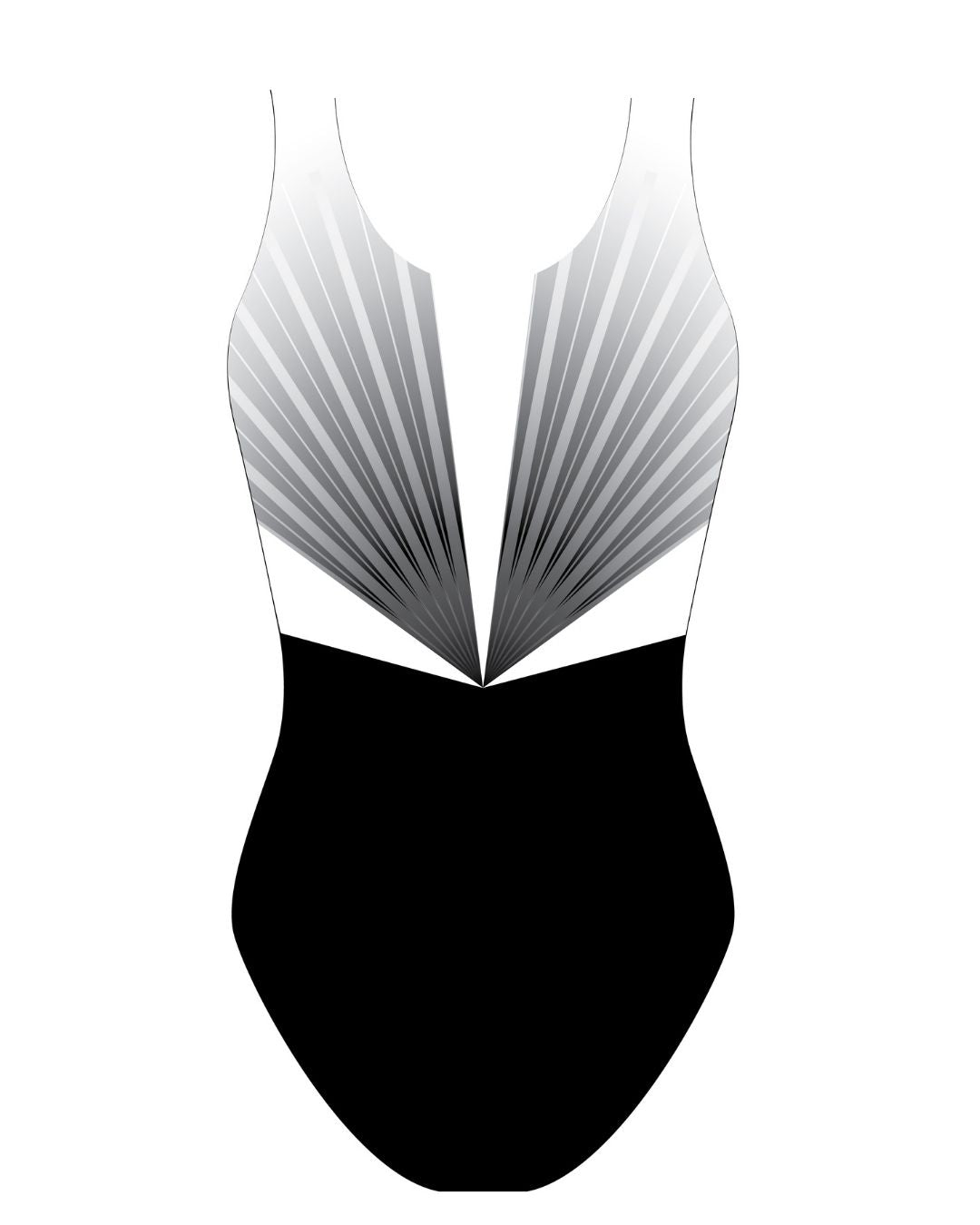 Custom Quick Ship Luxe Lines Sleeveless Leotard