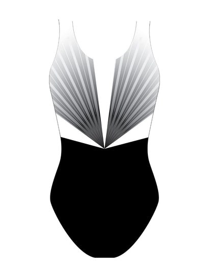 Custom Quick Ship Luxe Lines Sleeveless Leotard