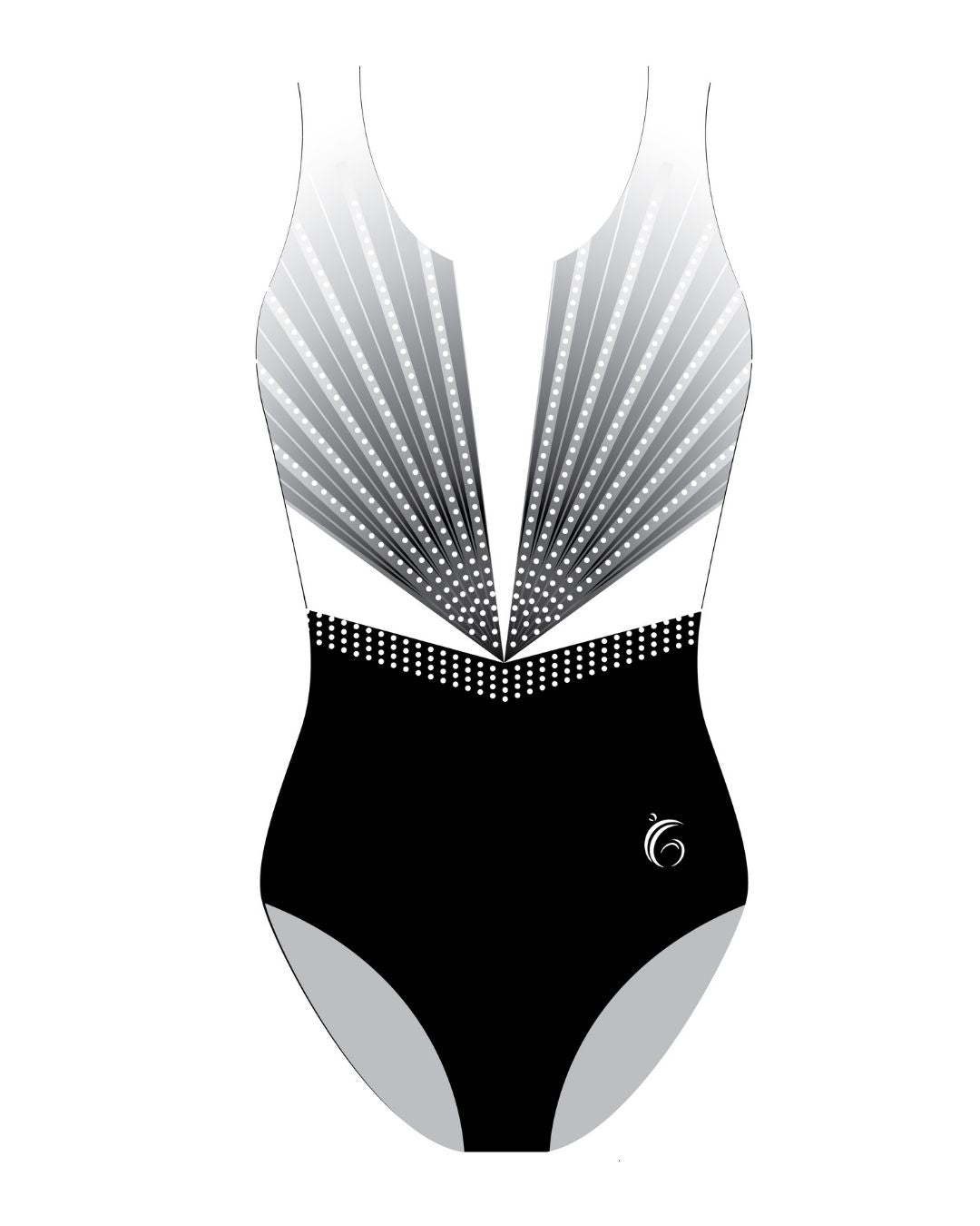 Custom Quick Ship Luxe Lines Sleeveless Leotard